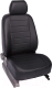 Комплект чехлов для сидений Seintex 90280 (черный, для Skoda Octavia A7 2017–2020) - 