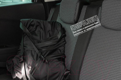 Комплект чехлов для сидений Seintex 88452 (черный/серый, для Mazda 6 I Sedan 2002–2007)