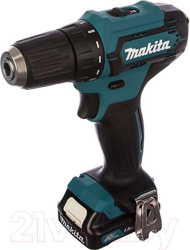 Профессиональная дрель-шуруповерт Makita DF333DWYE