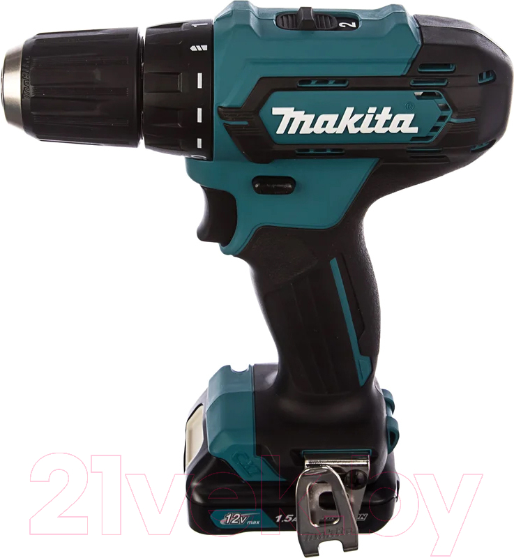 Профессиональная дрель-шуруповерт Makita DF333DWYE