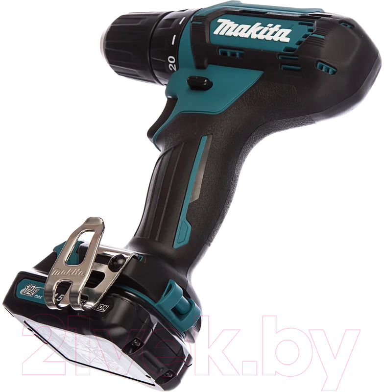 Профессиональная дрель-шуруповерт Makita DF333DWYE