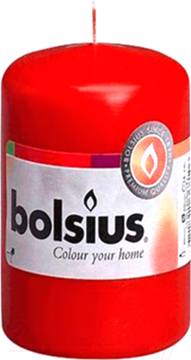 Свеча Bolsius 80/50 (красный)