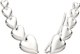 Серьги из серебра ZORKA 0300561 - 