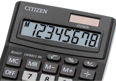 Калькулятор Citizen Business Line / CMB801-BK (черный)
