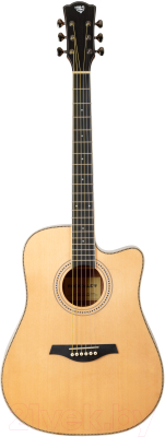 Акустическая гитара Rockdale Aurora D7 C NAT Gloss / A160997