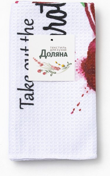 Полотенце Доляна Beet / 10644921