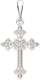 Крестик из серебра ZORKA 0440361.ZZ (с фианитами) - 