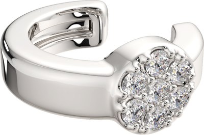 

Моносерьга из белого золота, 3D00456.14K.W