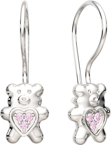 Серьги из серебра ZORKA 03101367 (с фианитами)