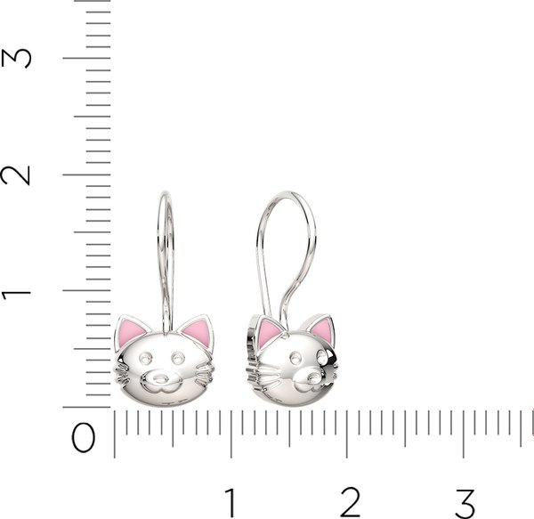 Серьги из серебра ZORKA 0300533
