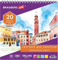 Скетчбук Brauberg Art Debut / 110993 (20л) - 