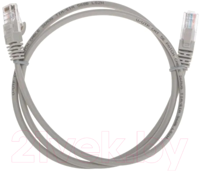 Изображение товара Кабель Rexant U/UTP CAT 5e RJ45-RJ45 26AWG LSZH / 02-0100-05 (0.5м,серый)