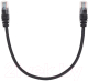 Миниатюра изображения товара Кабель Rexant U/UTP CAT 5e RJ45-RJ45 26AWG LSZH / 02-0102-05 (0.5м,черный)