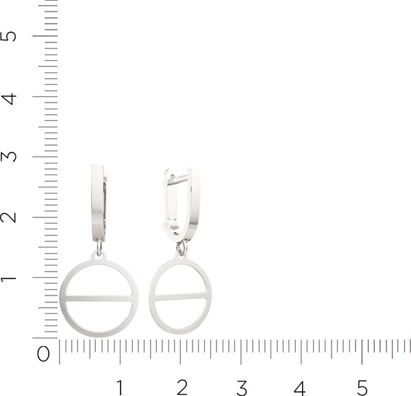 Серьги из серебра ZORKA 0390047.ZZ