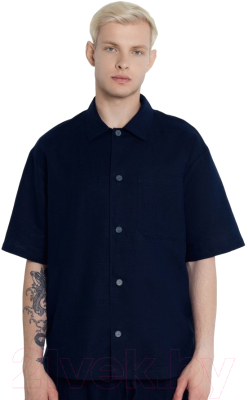 Рубашка Mark Formelle 111887 (р.100-182, темно-синий)