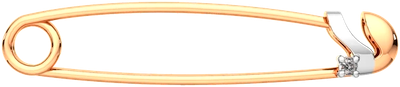 

Брошь из розового золота, 9D0005.14K.R