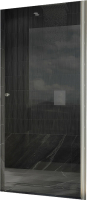 Душевая дверь MaybahGlass 90x198 / MGD-812-5 (графитовое стекло/хром матовый) - 