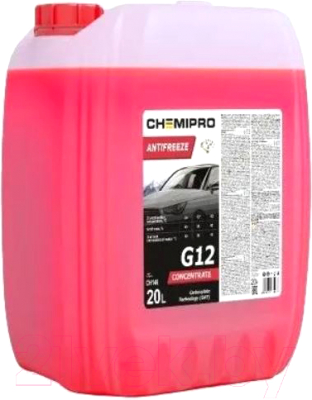 Антифриз Chemipro G12! Концентрат OAT / CH146 (20л, красный)