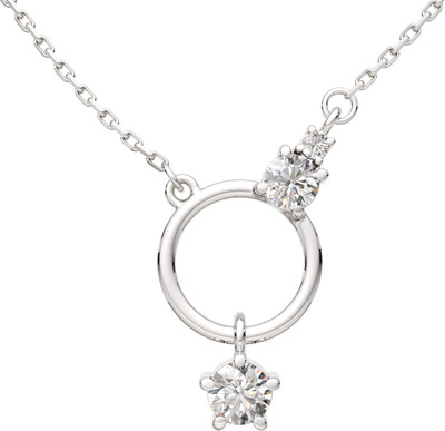 Колье из серебра ZORKA 0550078.ZZ (45см, с фианитами) -