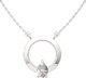 Колье из серебра ZORKA 0550058.ZZ (45см, с фианитом) - 