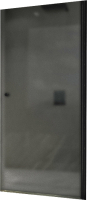Душевая дверь MaybahGlass 80x198 / MGD-807-6 (графитовое матовое стекло/черный) - 