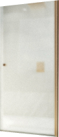 Душевая дверь MaybahGlass 80x198 / MGD-808-2 (сатин стекло/бронзовый) - 
