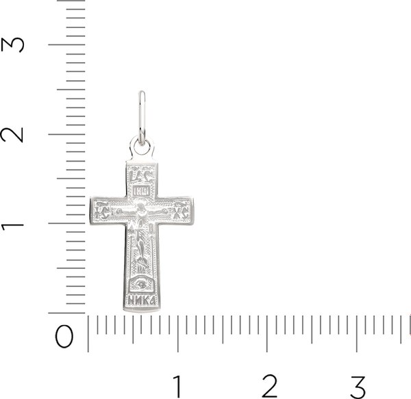 Крестик из серебра ZORKA 0430021.REL