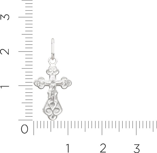 Крестик из серебра ZORKA 0430024.REL