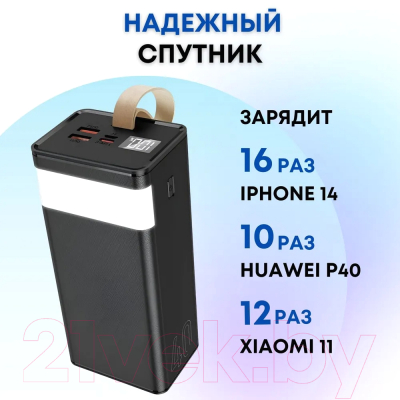 Портативное зарядное устройство VDENMENV DP23 40000mAh (черный)