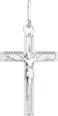 

Крестик из серебра, 0410020.2.REL