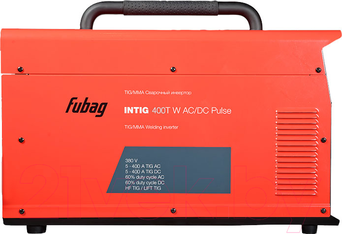 Инвертор сварочный Fubag Intig 400 T W Ac/Dc Pulse / 31456.6 (с горелкой) — фото 3