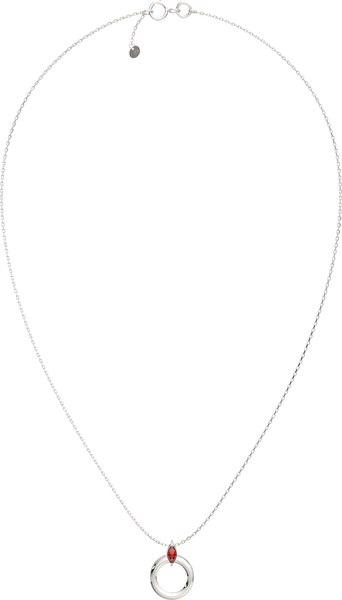 Колье из серебра ZORKA 05S5006 (45см, с гранатом)