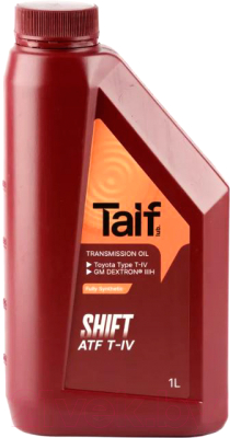 Трансмиссионное масло Taif Shift ATF T-IV (1л)