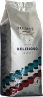 Кофе в зернах O'ccaffe Delizioso 35% арабика 65% робуста (1кг) - 