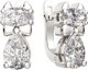 Серьги из серебра ZORKA 03101340 (с фианитами) - 