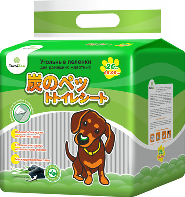 

Одноразовая пеленка для животных, Угольные PP90 L