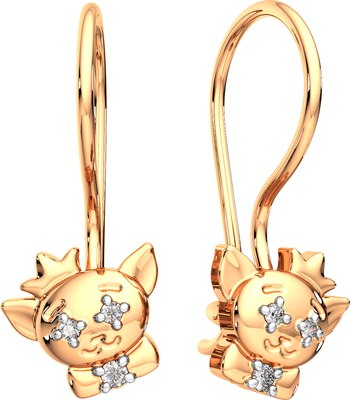 

Серьги из розового золота, 3101518.14K.R.ZZ