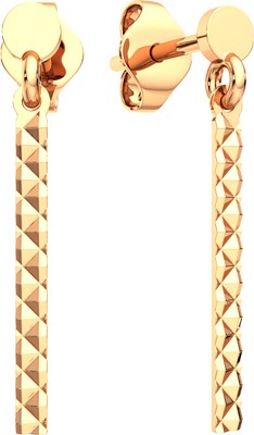 

Серьги из розового золота, 390088.9K.R