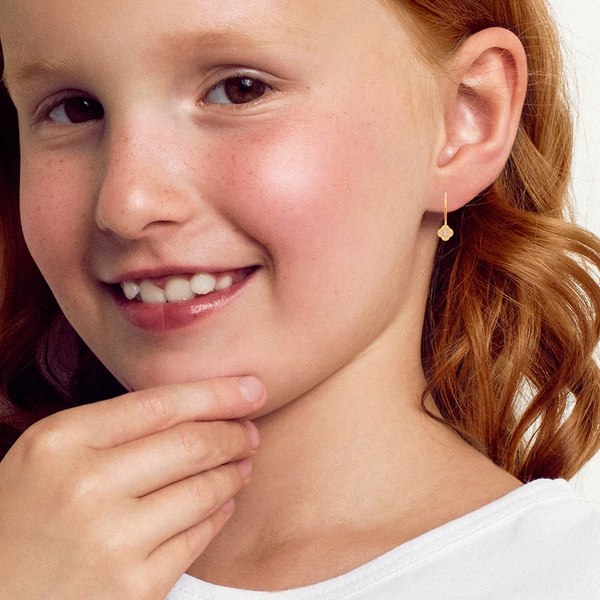 Серьги из розового золота ZORKA 310864.14K.R (с фианитами)
