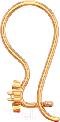 Серьги из розового золота ZORKA 310872.14K.R (с фианитами)