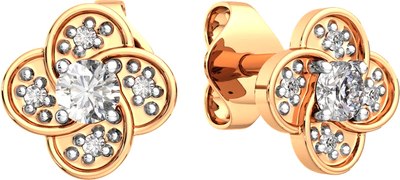 

Серьги из розового золота, 310866.9K.R