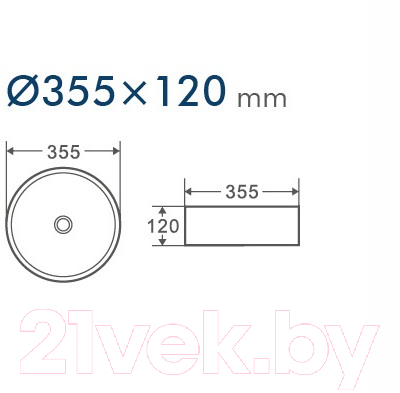 Купить Умывальник D&K Matrix DT1391516  