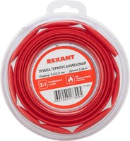 Трубка термоусаживаемая Rexant 29-0024 (2.44м,красный) - 