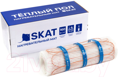 Теплый пол электрический Skat НТ МАТ 160Вт/м2 4м.кв. 640Вт