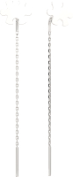 Серьги из серебра ZORKA 0390065.ZZ - 