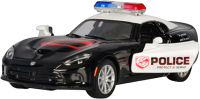 Масштабная модель автомобиля Kinsmart SRT Viper GTS Полиция / 5363WPKT - 