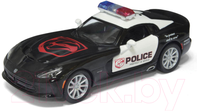 Масштабная модель автомобиля Kinsmart SRT Viper GTS Полиция / 5363WPKT