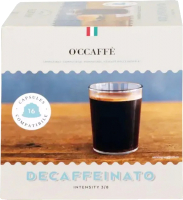 Кофе в капсулах O'ccaffe Decaffeinato стандарта Dolce Gusto (16шт) - 