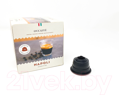 Кофе в капсулах O'ccaffe Napoli стандарта Dolce Gusto (16шт)