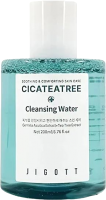 Мицеллярная вода Jigott Cicateatree Cleansing Water Успокаивающая (200мл) - 